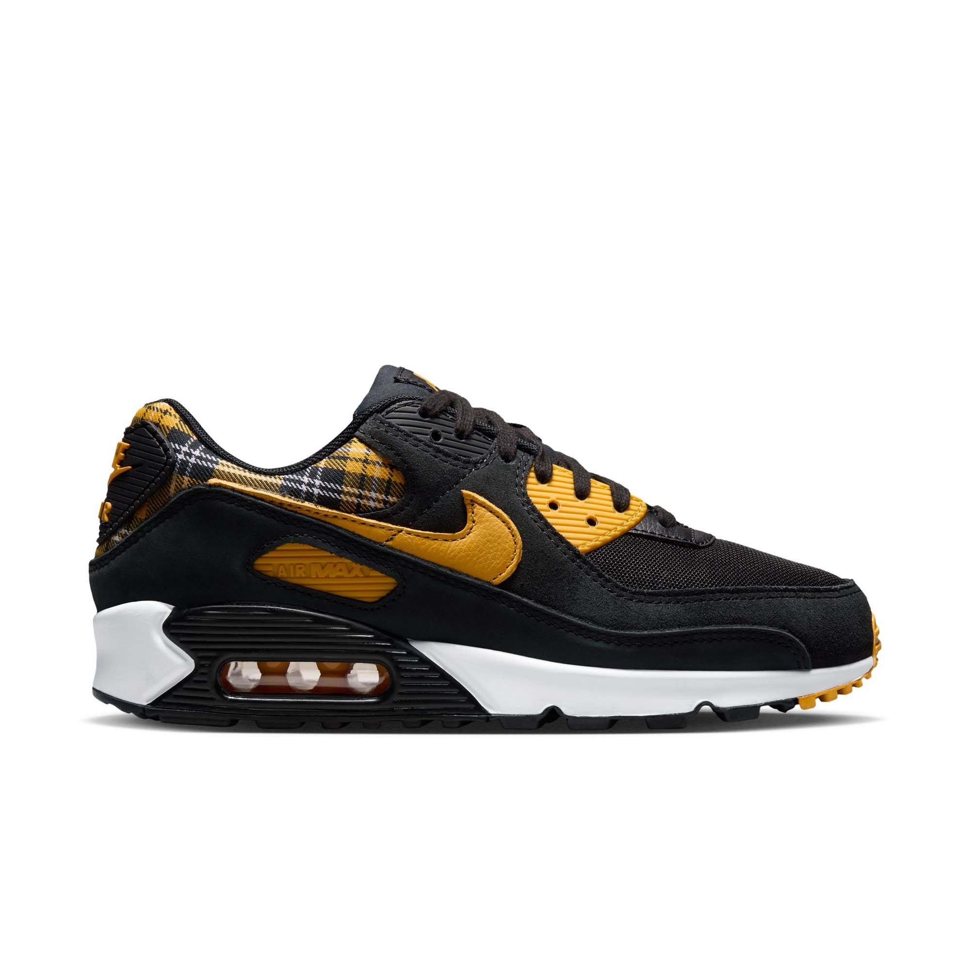 Nike Air Max 90 "Black/Yellow Ochre/White" Women's Shoe - BLACK/MULTI